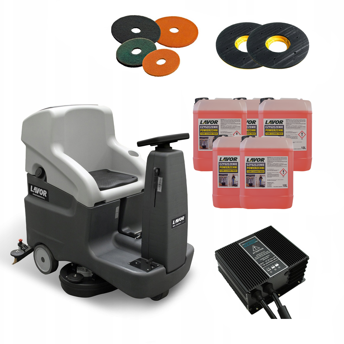 Maszyna myjąca do dużych powierzchni LAVOR Comfort XXS 66 BT + prostownik Promocja