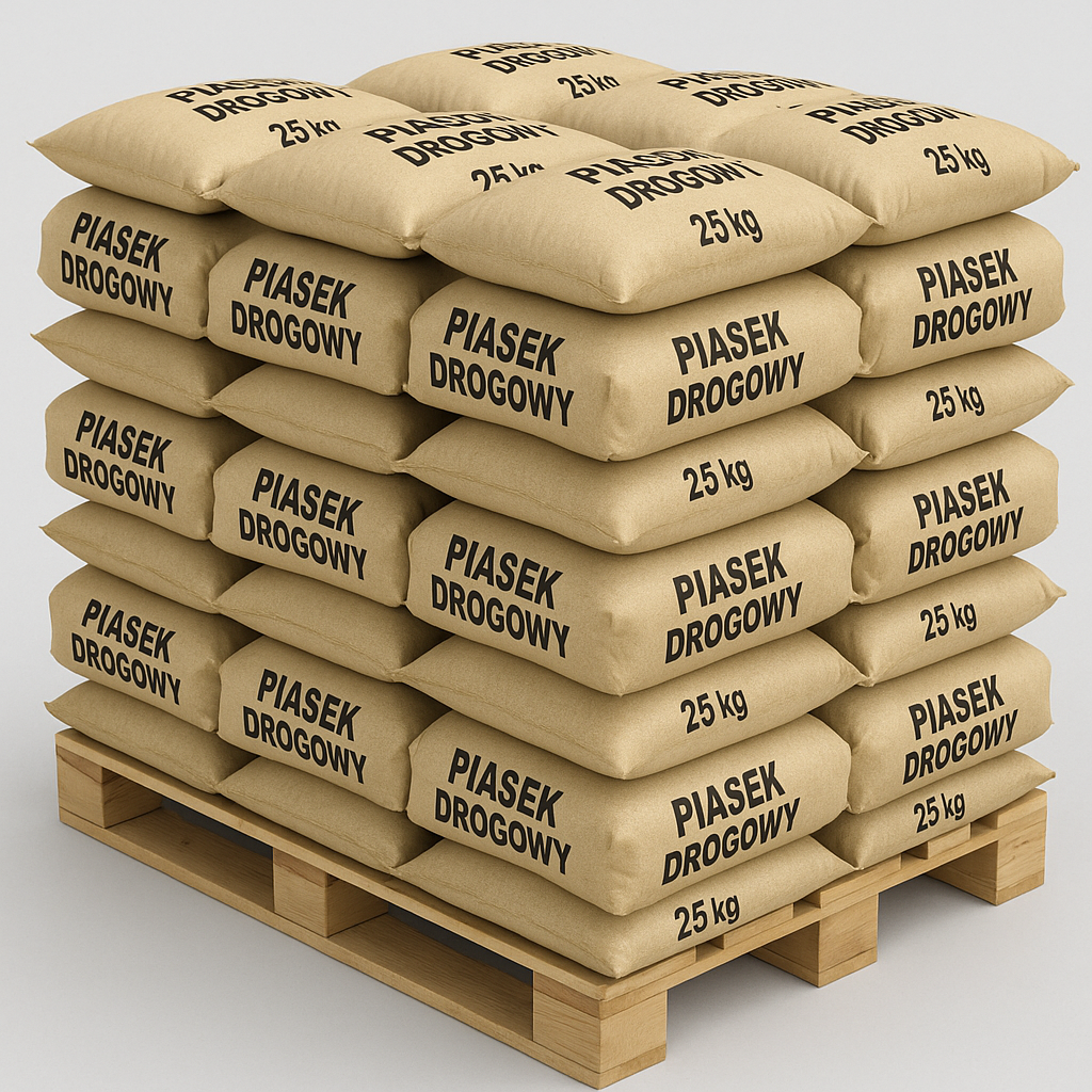 PIASEK DROGOWY 25KG WOREK